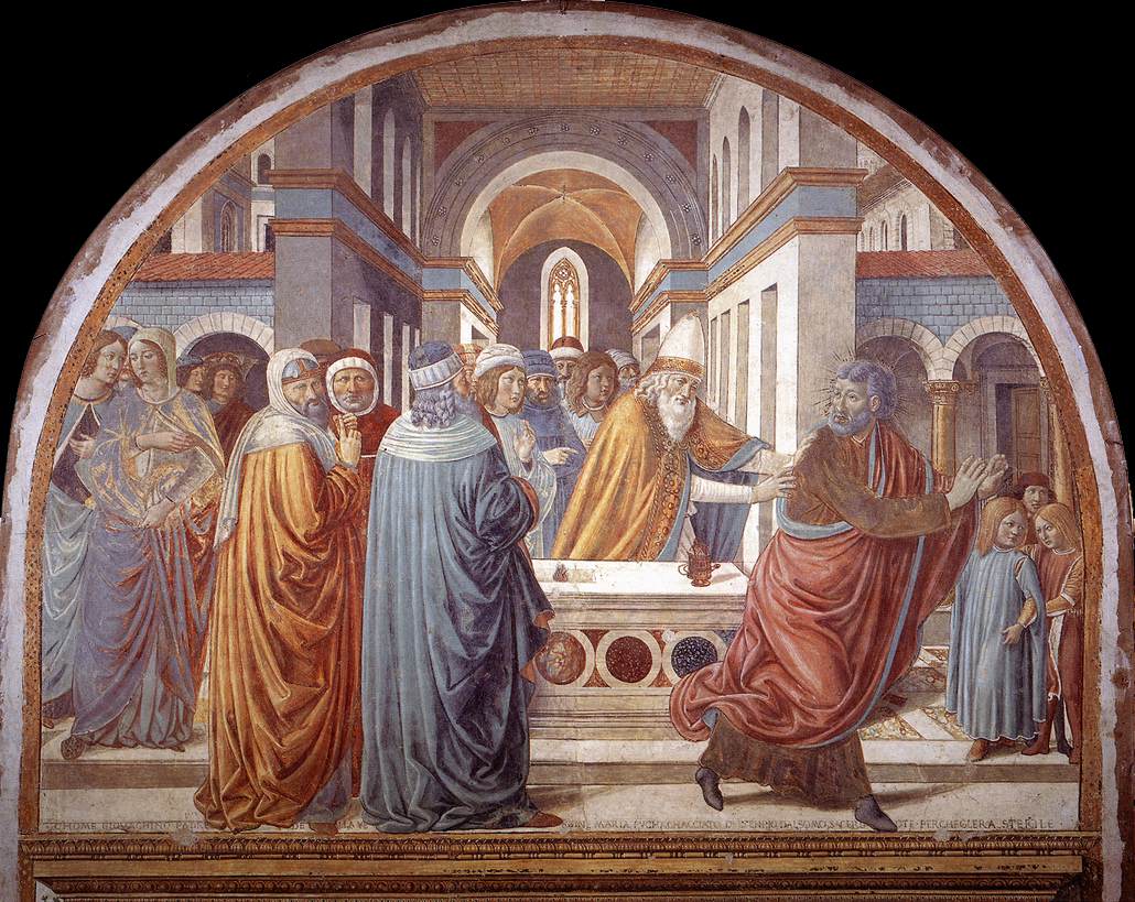 Expulsion of Joachim from the Temple g